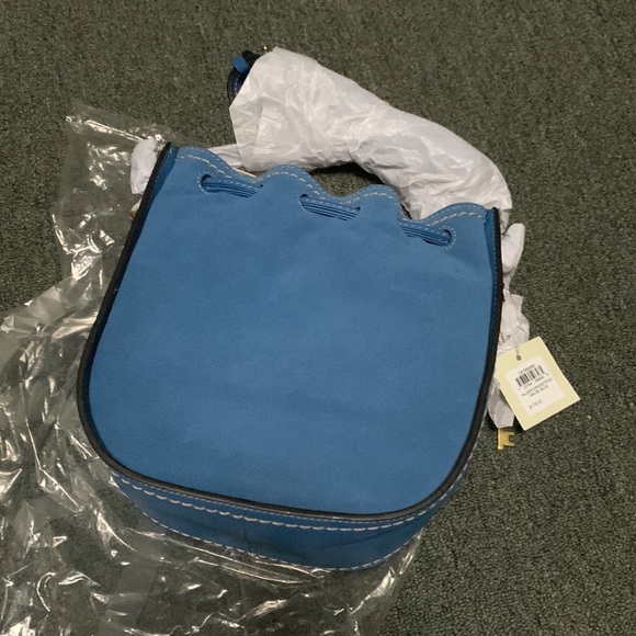 Palmer drawstring Malibu blue fossil bag - Picture 3 of 3